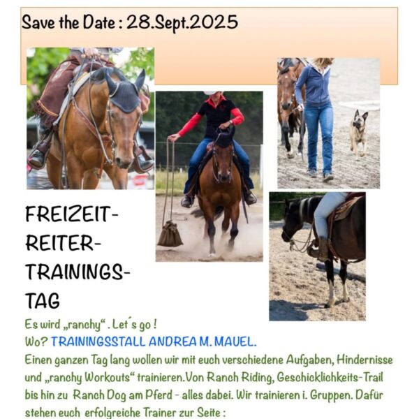 Freizeitreiter Trainingstag