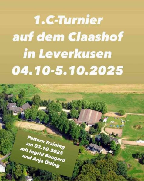 EWU Rheinland C Turnier auf dem Claashof in Leverkusen