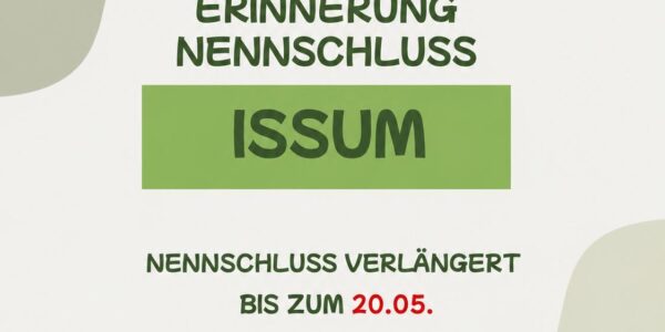 Nennschluss Issum 20.05.2026