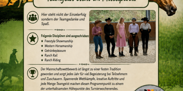 Mannschaftswettbewerb auf der Rheinlandmeisterschaft