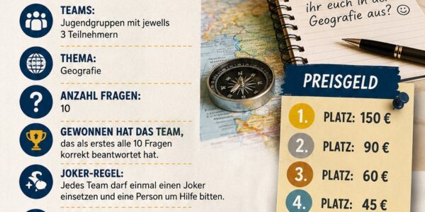 Jugendquiz auf der Rheinlandmeisterschaft