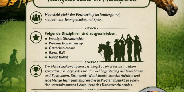 Mannschaftswettbewerb auf der Rheinlandmeisterschaft